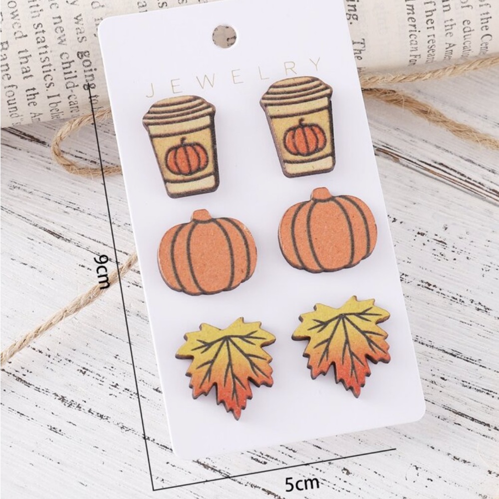 Fall Stud Earring Set - Picture 5 of 5